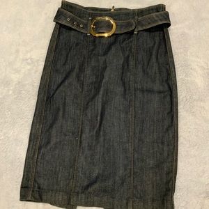 Jean Skirt, 7 For all Mankind, size 31